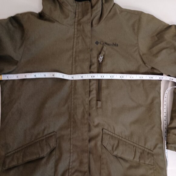 Columbia Girls Suttle Mountain Long Insulated Winter Jacket Size Small 7/8 - Picture 11 of 15